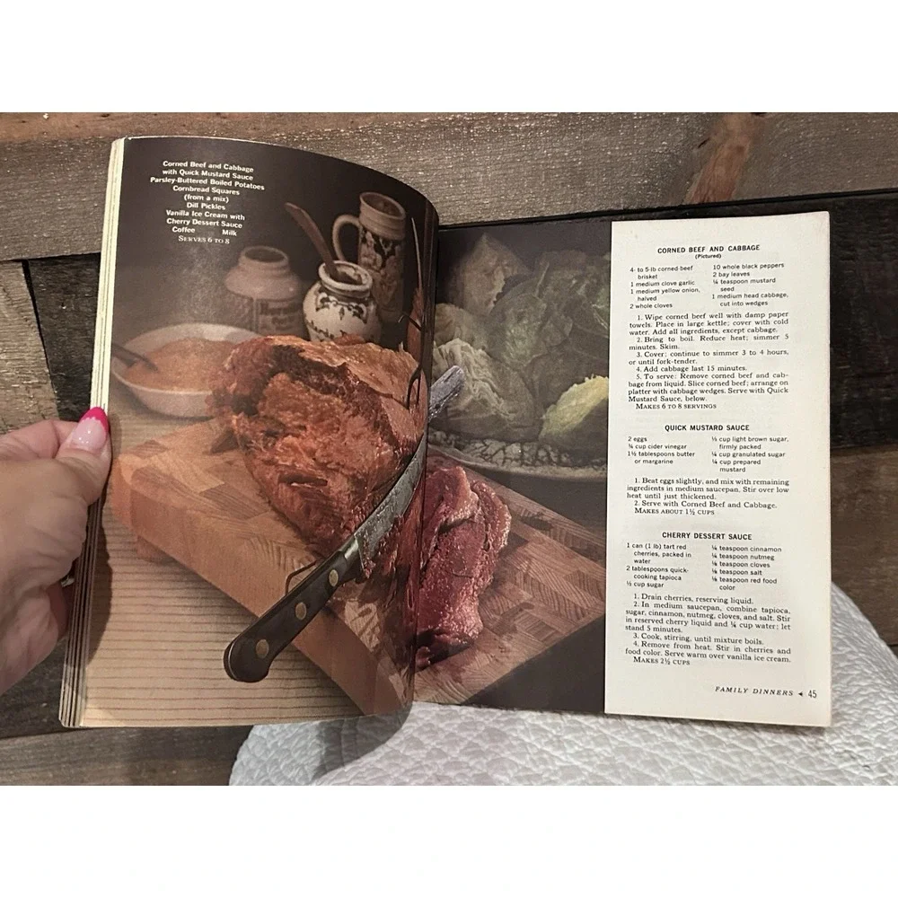 Vintage‎ Lot of 3 McCall's Book of Salads Family Style Cookie Collection